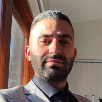 Ali, director of Q MAN Barbershop, Australia Square, Sydney CBD